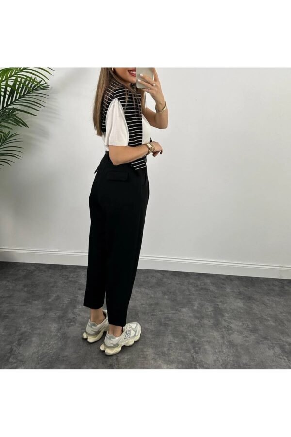 Lavender Textile  Lining Detailed Blazer Jacket and Belted Trouser Set